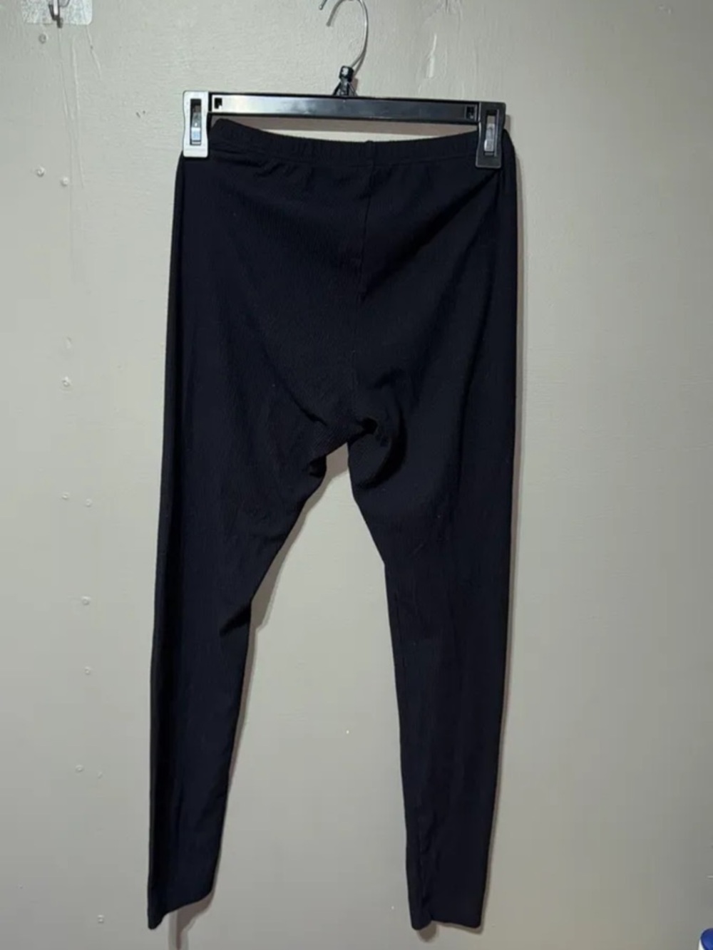 Old Navy Black Ribbed Leggings